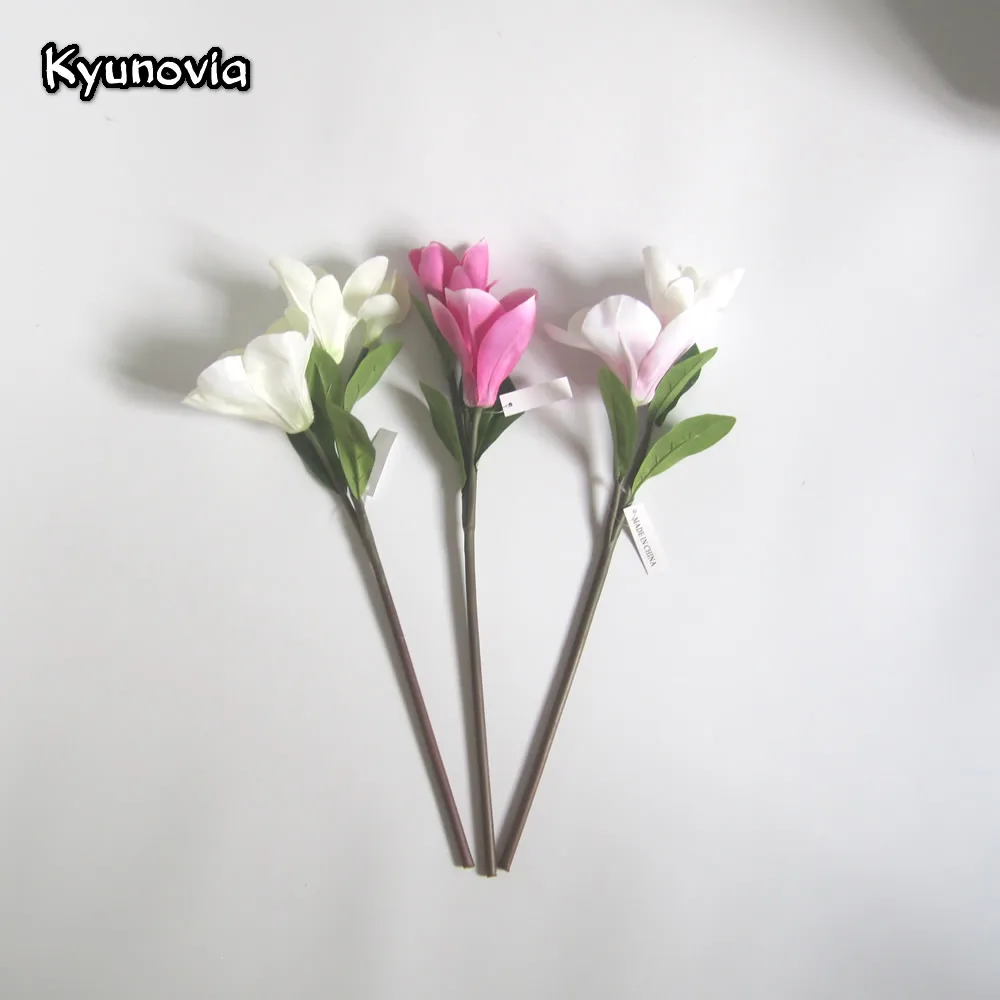 Kyunovia простой стиль Орхидея поддельные цветок Fleur Свадебные Домашний Декор партии