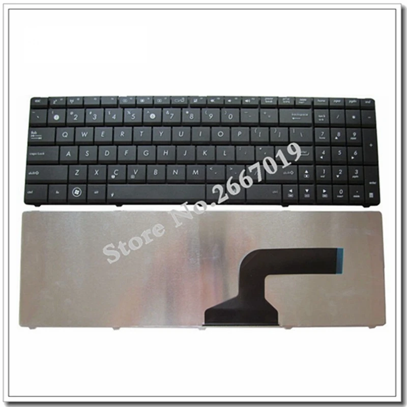 

US For ASUS k53 K52N G53 G72 G51V G53 N53T X53 X54H k53 A53 A52J N71Ja N71Jq N71Jv N71VG N71VN laptop keyboard English Black New