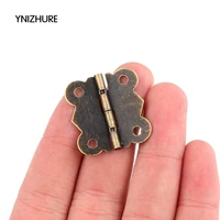50pcs hing with screw 3025mm butterfly wooden wine box antique hinge metal small hinges crafts flat 90 degrees blum muebles