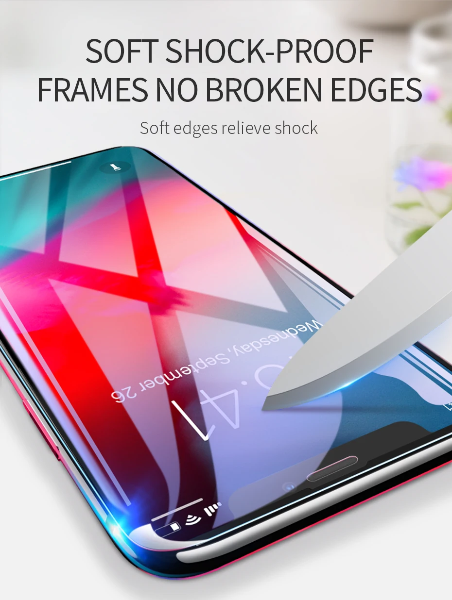 HOCO 3D Защитное стекло для iPhone 7 8 plus X XR Xs на iPhone 11 Pro Max защита экрана полное покрытие стекло для iPhone xs max