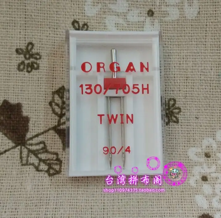 Двойная игла для бытовой швейной машины 130/705H 80/4 мм 100/6 мм|sewing machine twin needle|organ