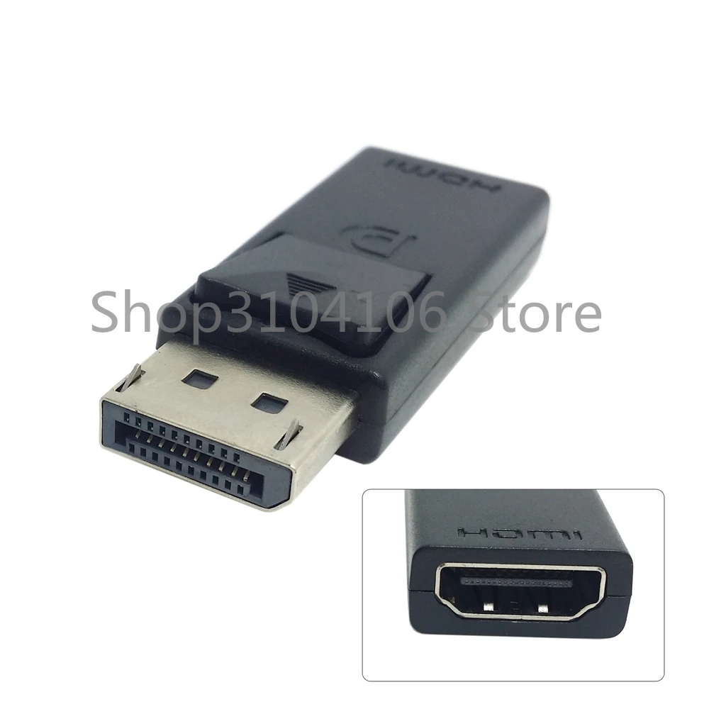 Порт дисплея DP папа-HDMI-совместимый Женский конвертер Кабельный адаптер для HP Dell