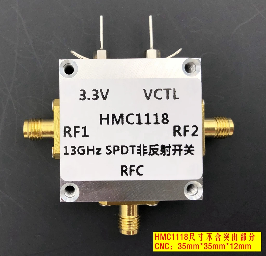 HMC1118 широкополосный не отражающий однополюсный двойной переключатель (SPDT) 13 ГГц с