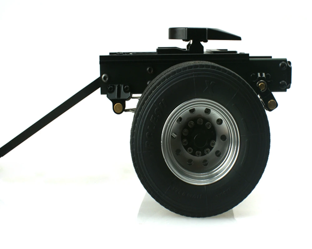Новые Одноосные комплекты прицепов для tamiya 1:14 масштаб дистанционного управления