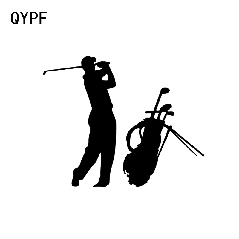 QYPF 15 1*12 3 см крутой Гольф Спорт Декор автомобиля стикер виниловый силуэт