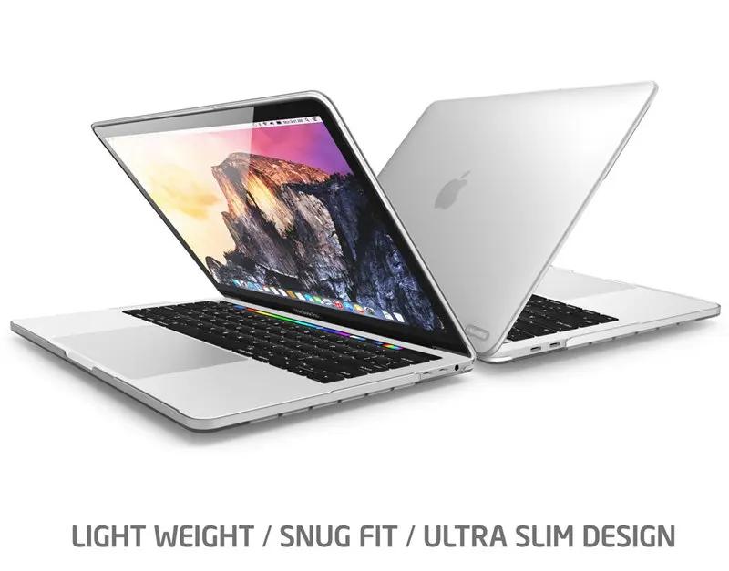 Для MacBook Pro 15 чехол с сенсорной панелью/Touch ID() A1990/A1707 i-Blason тонкий морозный жесткий чехол+ ТПУ бампер