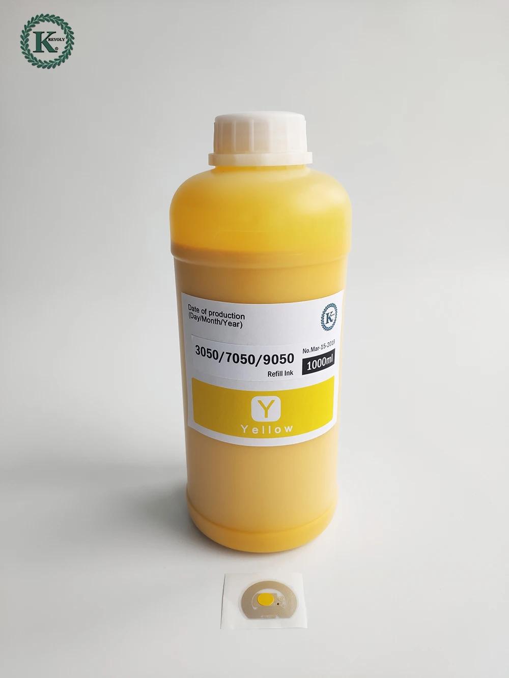 KREYOLYCompatible Refill ink Replacement for 3050/7050/9050 K C M Y color with chip