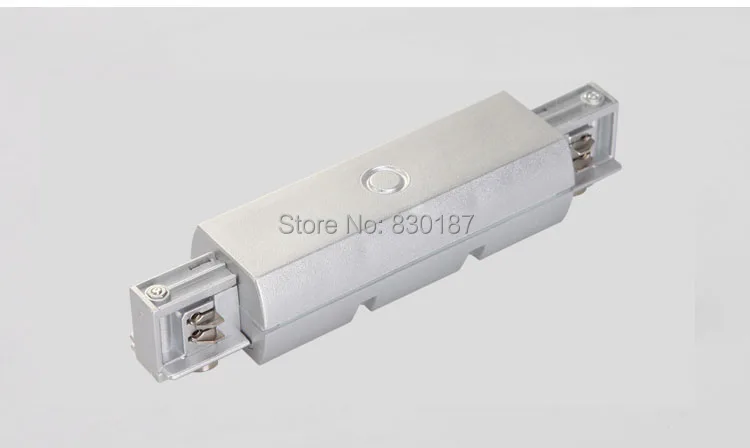 4-wire I shape LED Track light rail connector,rail track fitting