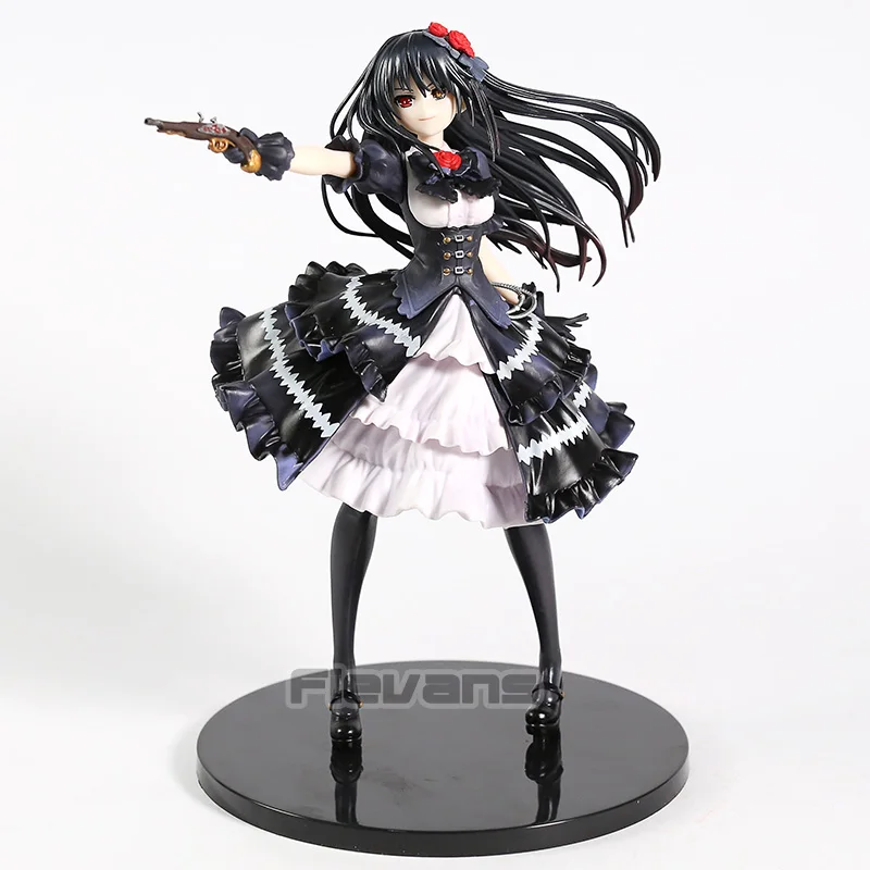Date A Live Tokisaki Kurumi Fantasia 30th anniversation 1/7 Масштаб ПВХ фигурка Коллекционная модель игрушки