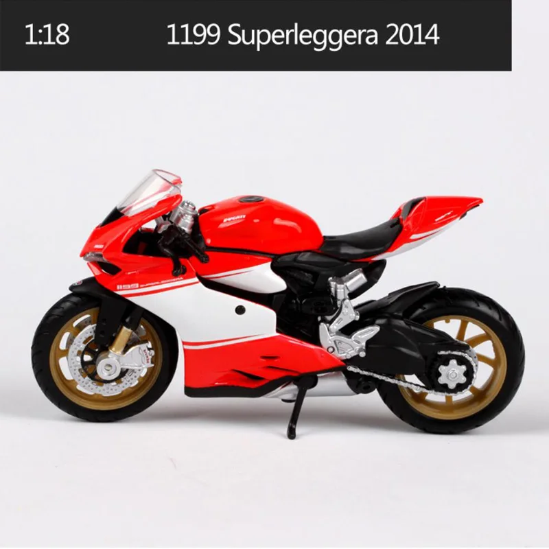 1199 Superleggera Maisto 1:18 масштаб сплав модель мотоцикла игрушка Моделирование мотоцикл спортивный мотор модели гоночных автомобилей детские игрушки для мальчиков - Цвет: 1199 Superleggera