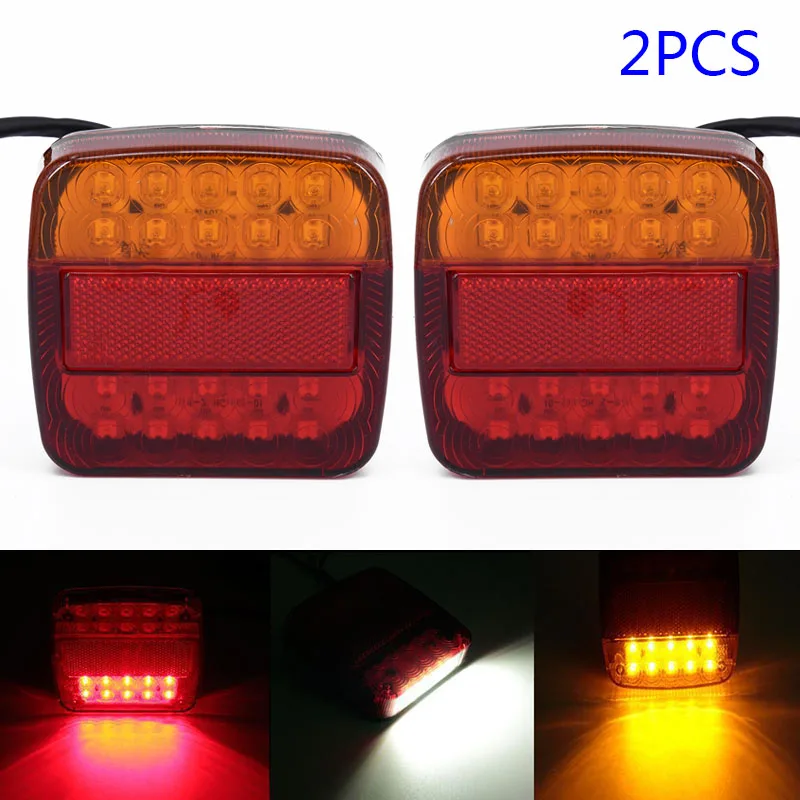 Пластина лампы номер свет тормоз бег поворотник трейлер хвостовая часть