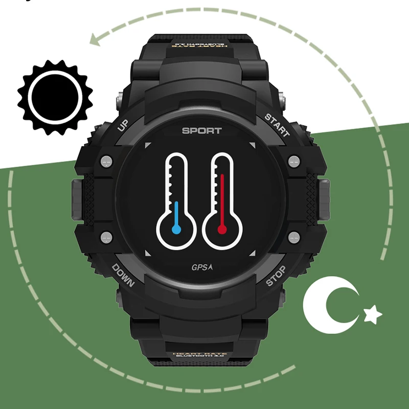 Bluetooth 4.0 Smart Watch Men Compass Sports LED Touch GPS Smartwatch relogio masculino Waterproof Watches For IOS Android Phone | Наручные