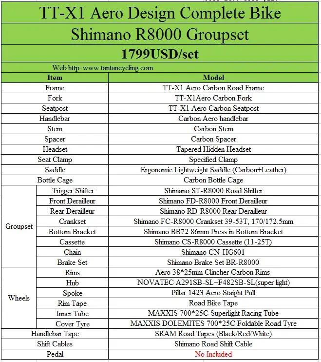 Полностью из карбона дорожный велосипед с Shima R8000 groupset углеродный дорожный велосипед Хамелеон краска TT-X1