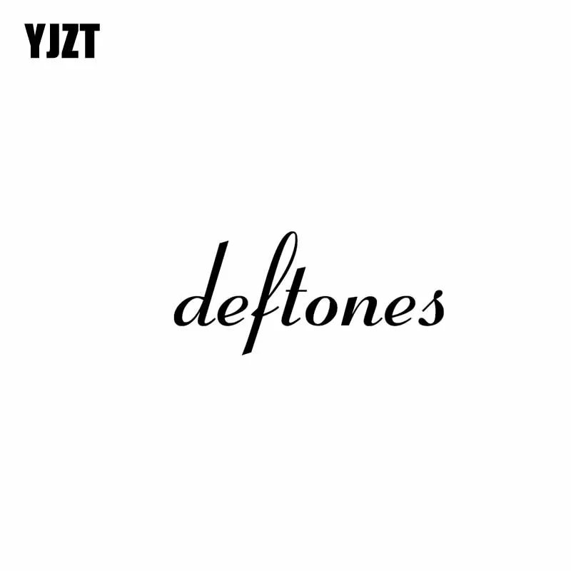 YJZT 12 7 см * 5 9 Deftones Rock виниловые мотоциклетные автомобильные наклейки