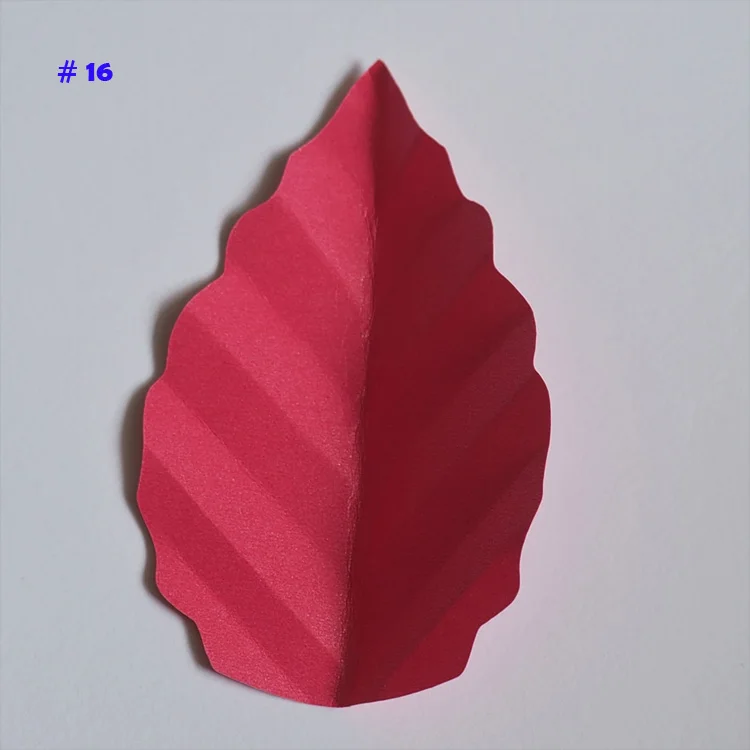 No 16 Искусственные цветы оставьте Fleurs Artificielles фон матч листья гигантские бумажные листья Свадебная вечеринка Декор Baby Shower детская - Цвет: No 16