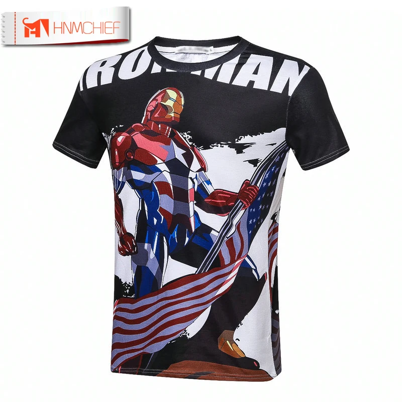 Мужская футболка-свитер с американским флагом 4 июля | одежда