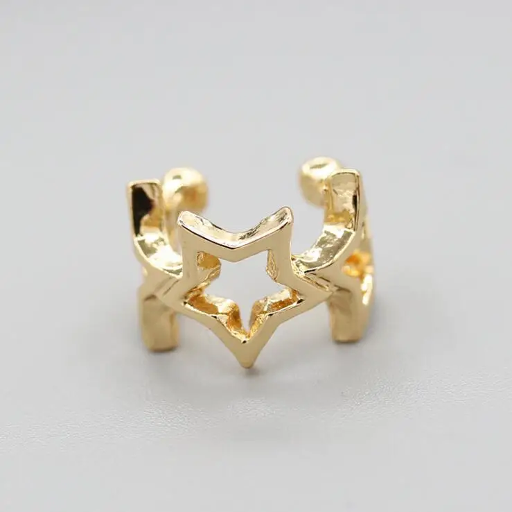 Женские серьги в готическом стиле с вырезами готические клипсы модные ювелирные