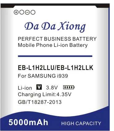Аккумулятор Da Xiong 5000 мА/ч, EB-L1H2LLU EB-L1H2LLK EB-L1L7LLU Батарея для samsung Galaxy Premier i9260 i9268 i939 i9305 E210S E210L E210K