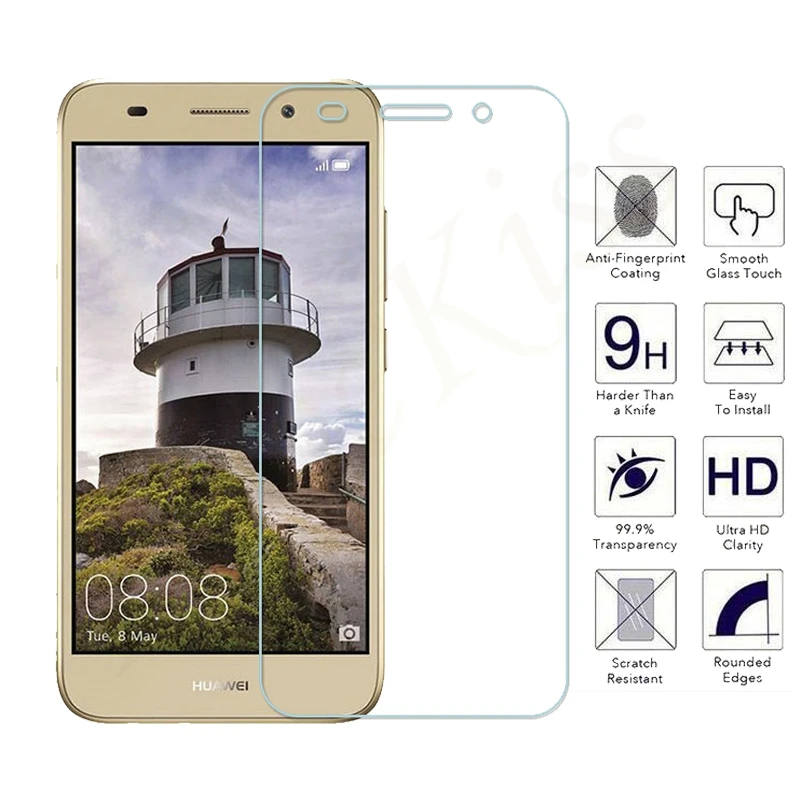 9H закаленное стекло для Huawei Y3 2017 CRO L03 L23 L02 L22 U00 2018 CGA Защитная пленка