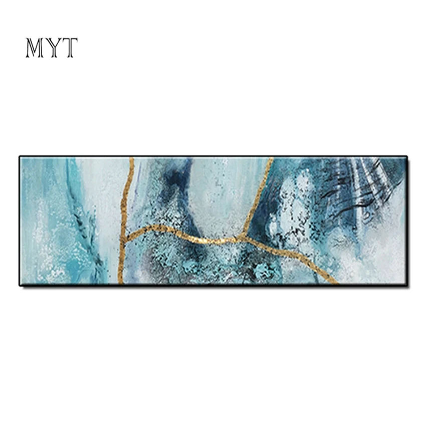

Настенная живопись MYT, абстрактная Абстрактная Картина на холсте, современный декор для гостиной