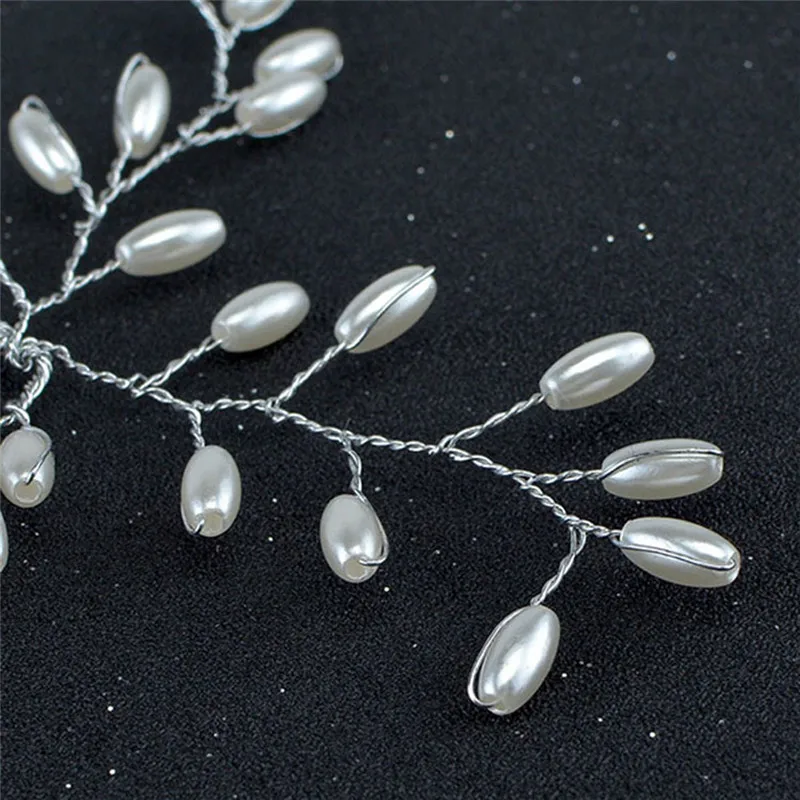 2 шт./лот новый элегантный гребень для волос ручной работы с бусинами простой