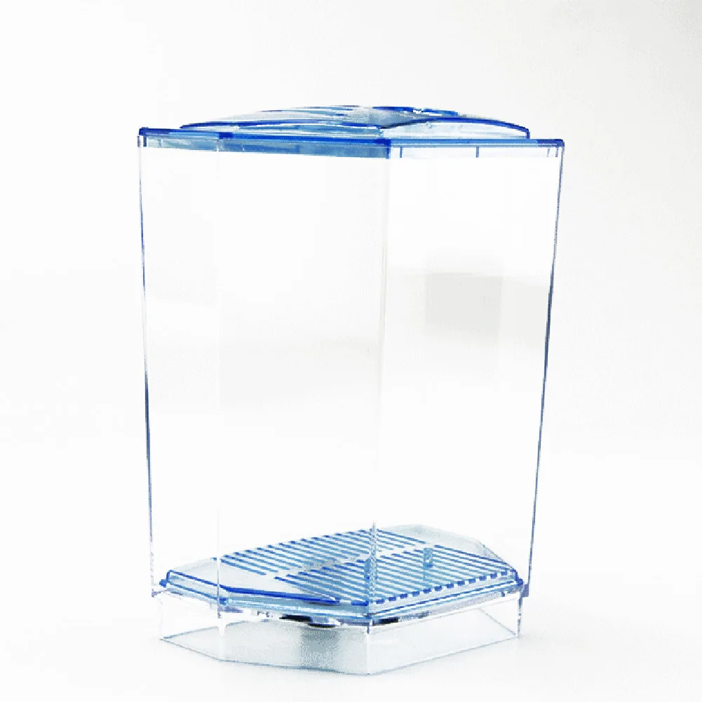 Популярный маленький аквариум для рыб прочный с травой из акрилового пластика