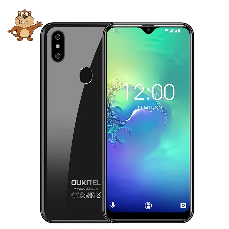 OUKITEL C15 Pro 2 ГБ 16 Android 9 0 мобильный телефон MT6761 отпечаток пальца лица ID 4G LTE смартфон
