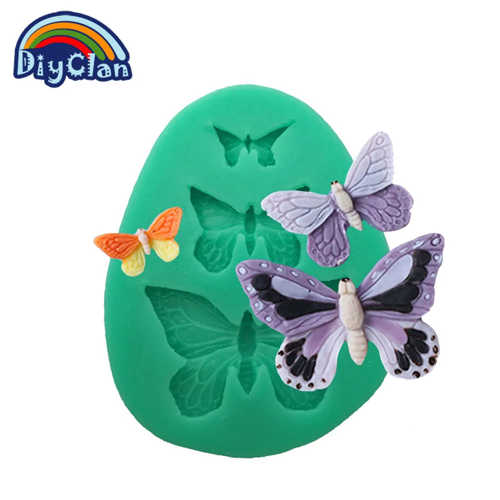 Новинка кекса для глины украшения тортов в форме бабочки | Дом и сад