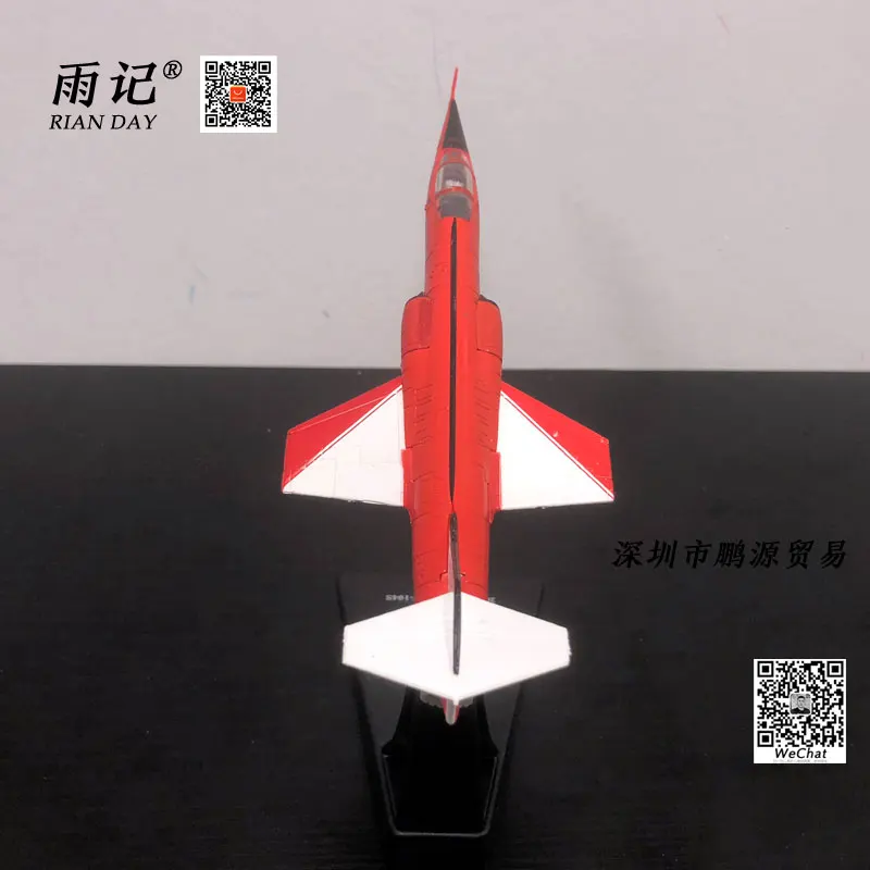 AMER 1/100 масштаб военная модель игрушки Италия 2004 Lockheed F-104S Звездный истребитель литой металлический самолет модель игрушки для коллекции