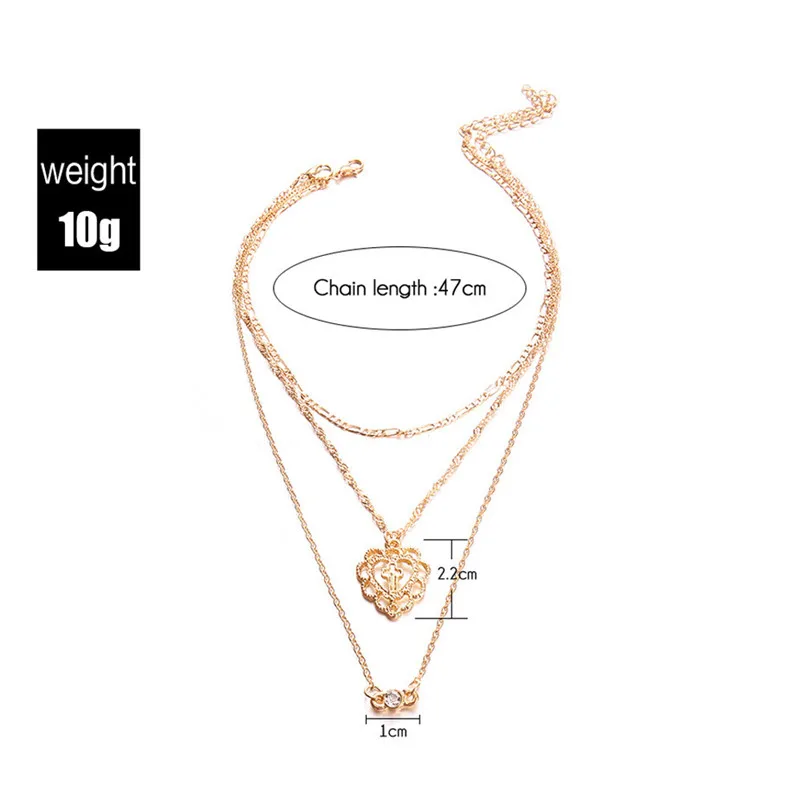 Женское модное ожерелье с крестом Женская цепочка Элегантная подвеска ювелирные