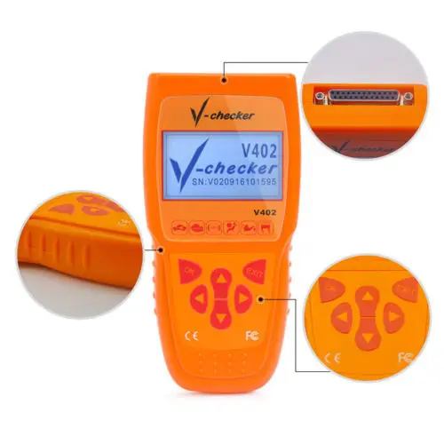 V-checker V402 VAG Audi volkpay Skoda Seat EOBD OBD2 | Инструменты