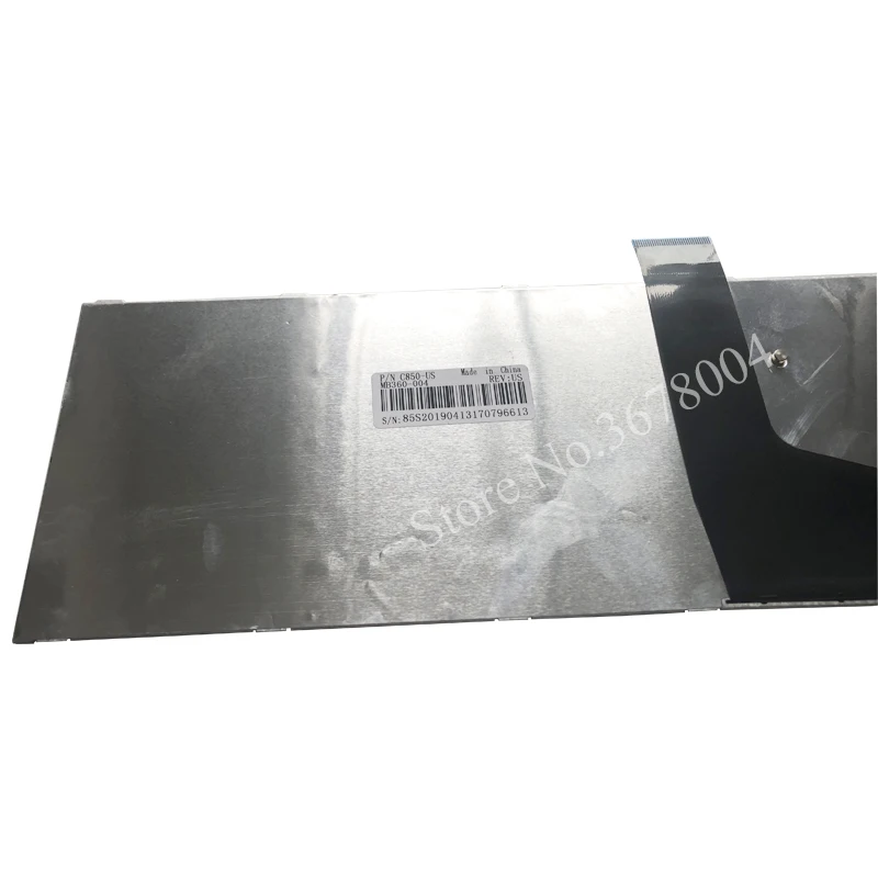 Для TOSHIBA SATELLITE C850 C850D C855 C855D L850 L850D L855 L855D L870 L870D США черный ноутбук клавиатура