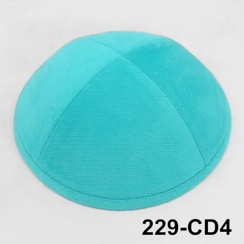 Kippot Kippa Kippah Kipa Skullies Corduroy Yarmulke 19 см облегающие шапочки JewishHat SkullCap | Аксессуары для