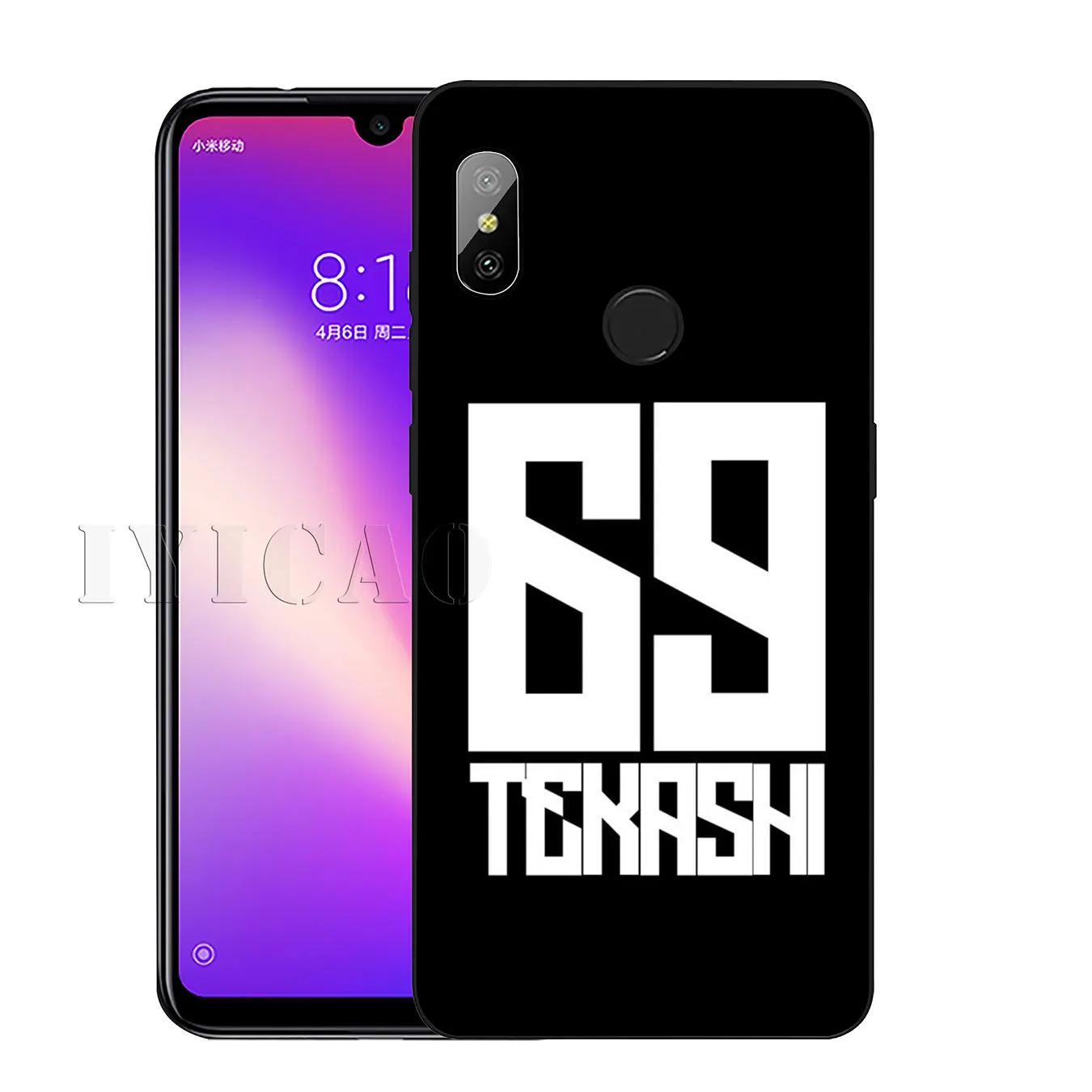 IYICAO 6ix9ine Tekashi69 Мягкий силиконовый чехол для телефона в стиле хип-хоп Xiaomi Redmi K20 8A 7A 6A
