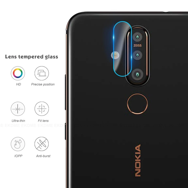 Задняя защитная пленка для экрана Nokia X71 7 Plus 5 1 X5 2018 8 Sirocco задняя камера объектив