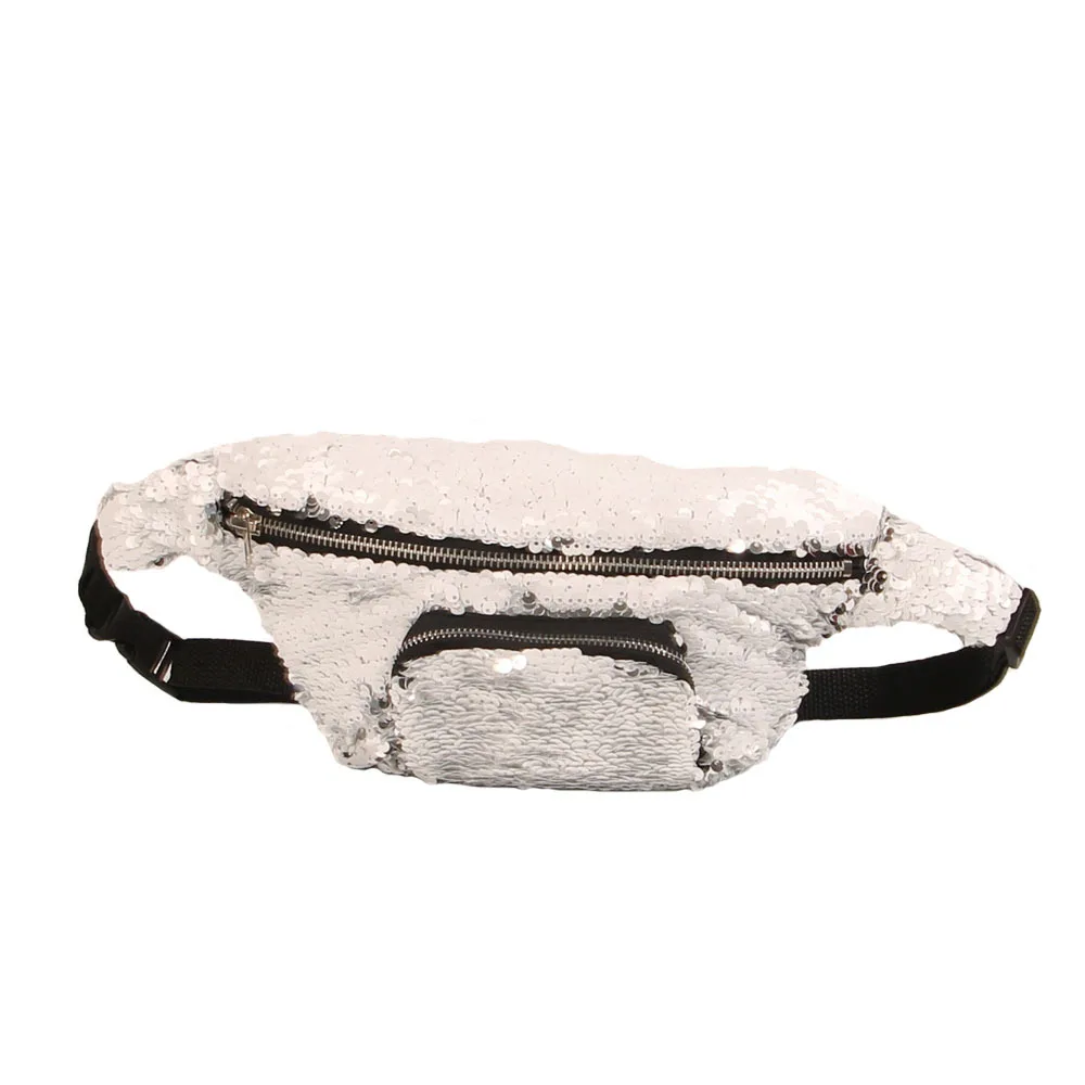 2018 хамелеоновая женская косметичка модные блестящие Женские поясные сумки