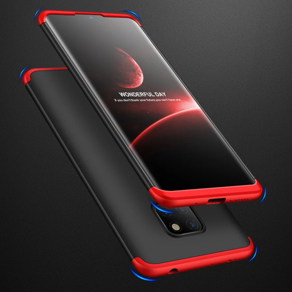Original GKK Shockproof 360 Full Protection 3 in 1 Hard PC Matte Cell Phone Back Cover Coque Casing For Huawei Mate 20 Case |