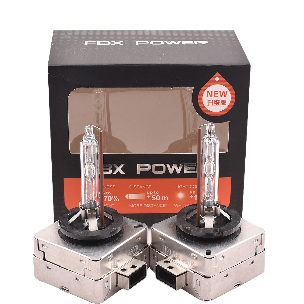 FBX 35 Вт HID лампы D1S D2S D3S D4S D2R D2C D4R 6500 к чистый белый Чрезвычайно яркий ксенон |