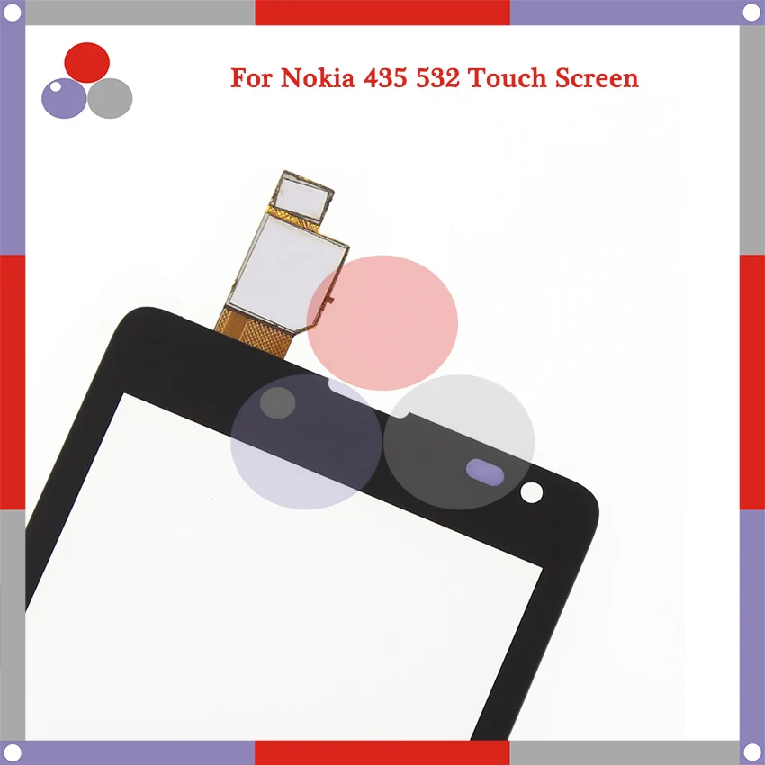 Высокое качество для Nokia Microsoft Lumia 435 N435 532 N532 сенсорная панель сенсорного экрана