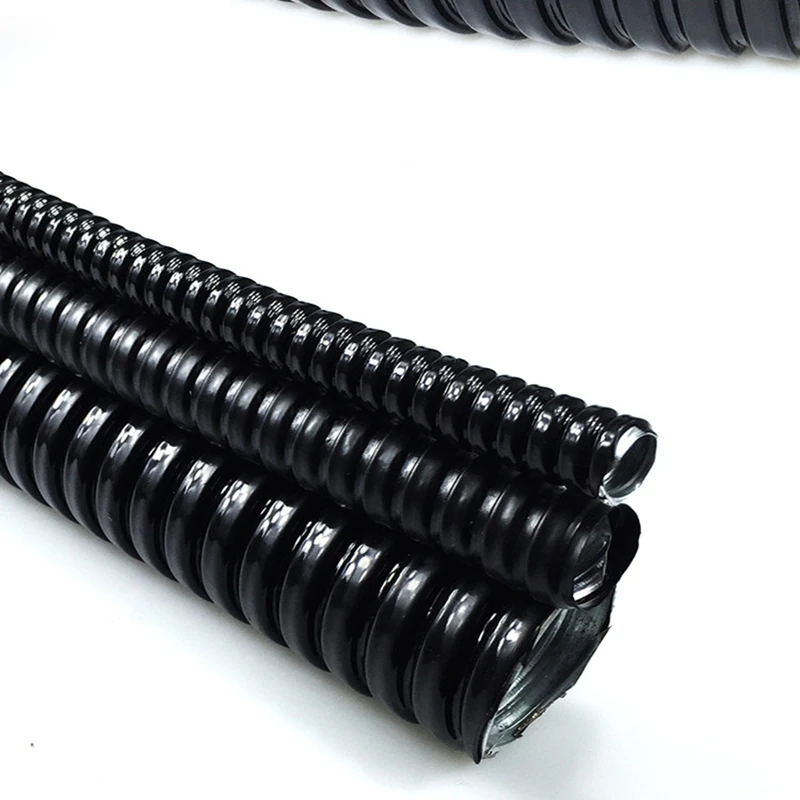 Металлический шланг с пластиковым покрытием Резьбовая гофрированная труба