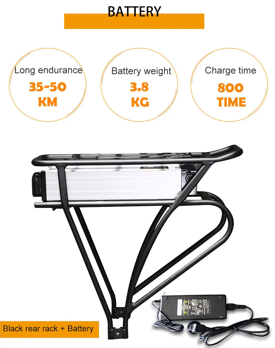 48V500W комплект для переоборудования электрического велосипеда с 48V12AH батареей для 2" 700C(28") моторное колесо электровелосипеда bicicleta eléctrica