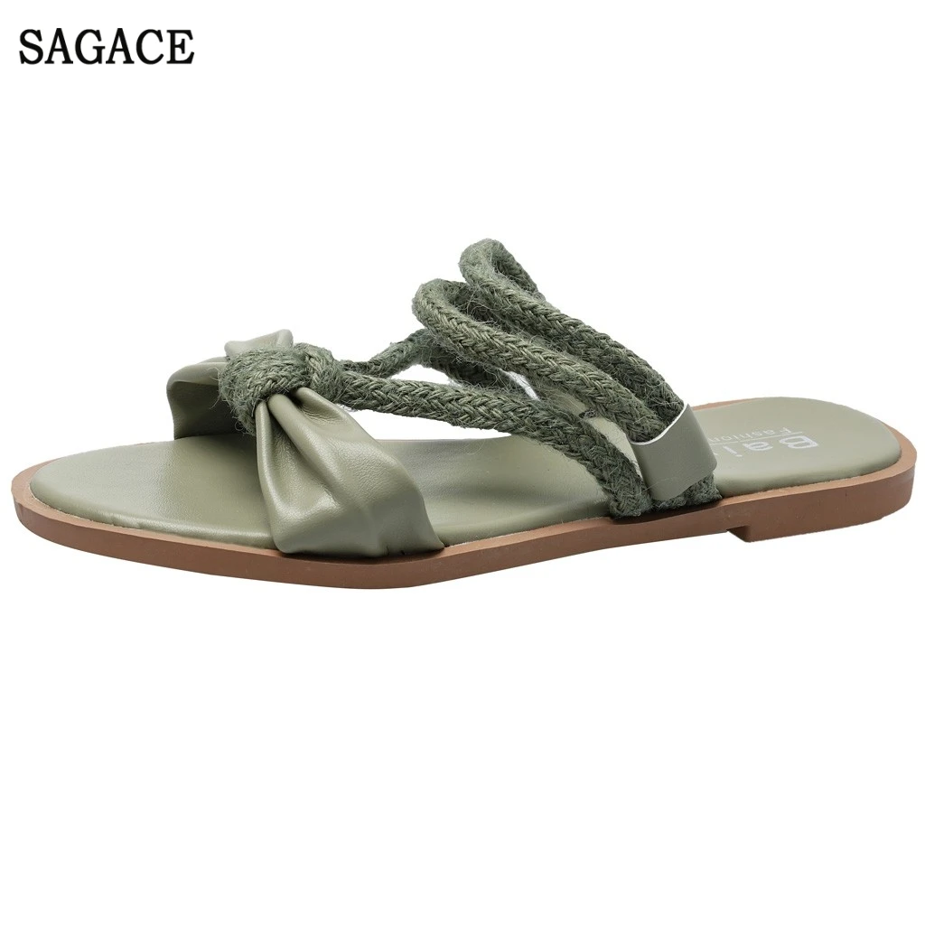 SAGACE женские летние сандалии с открытым носком римские Повседневная обувь