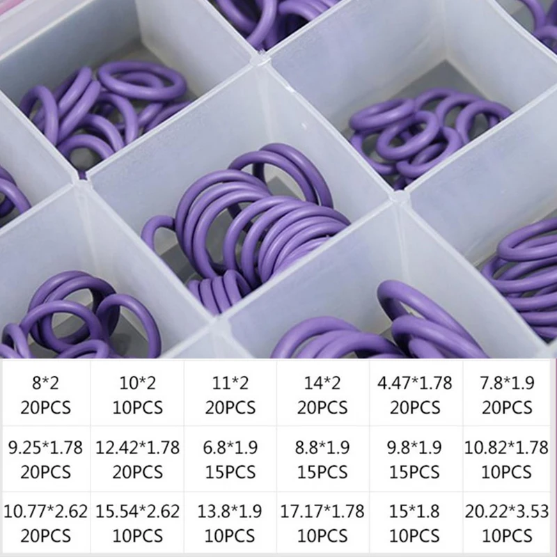 Набор уплотнительных колец для автомобильного кондиционера резиновые