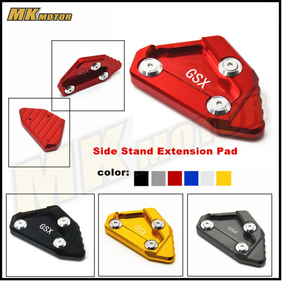 Подножка для мотоцикла боковая подставка удлинитель опорная пластина SUZUKI GSX750 GSX