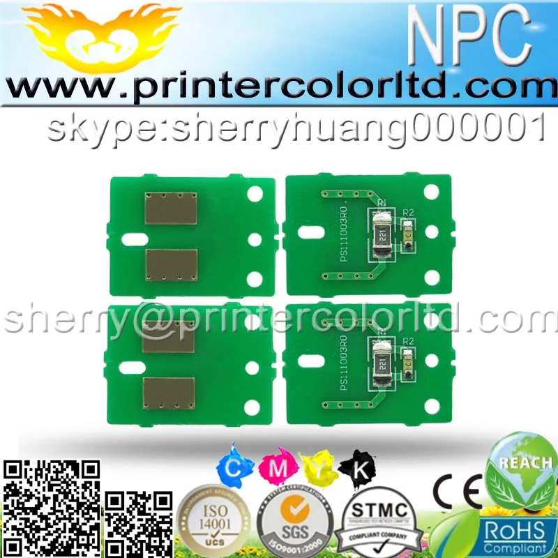 Kx-fac408en fac408 fac407 тонер-картридж чип для Panasonic kx-mb1500 KX MB 1508 kx-mb1520 1528 3018 3028