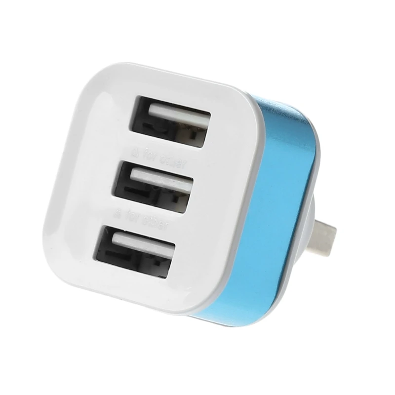 Мини 3 портовый USB 2 0 концентратор переходник разветвитель расширения для ПК