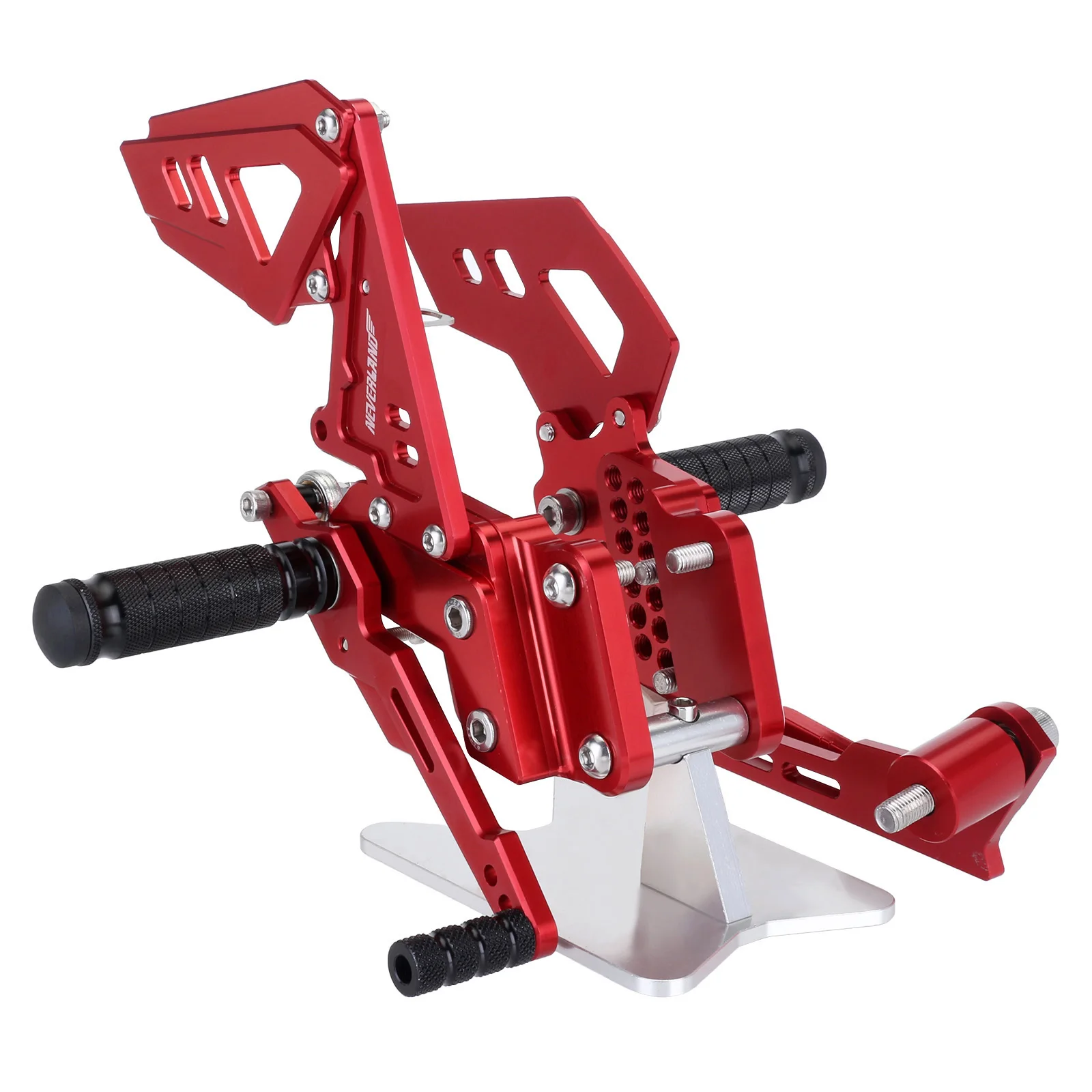 Red Black ЧПУ Регулируемый мотоцикл Rearsets сзади подножки подножка для SUZUKI GSX-R 600 750 2006 2007 2008 2009 2010 D25 - Цвет: Red Black