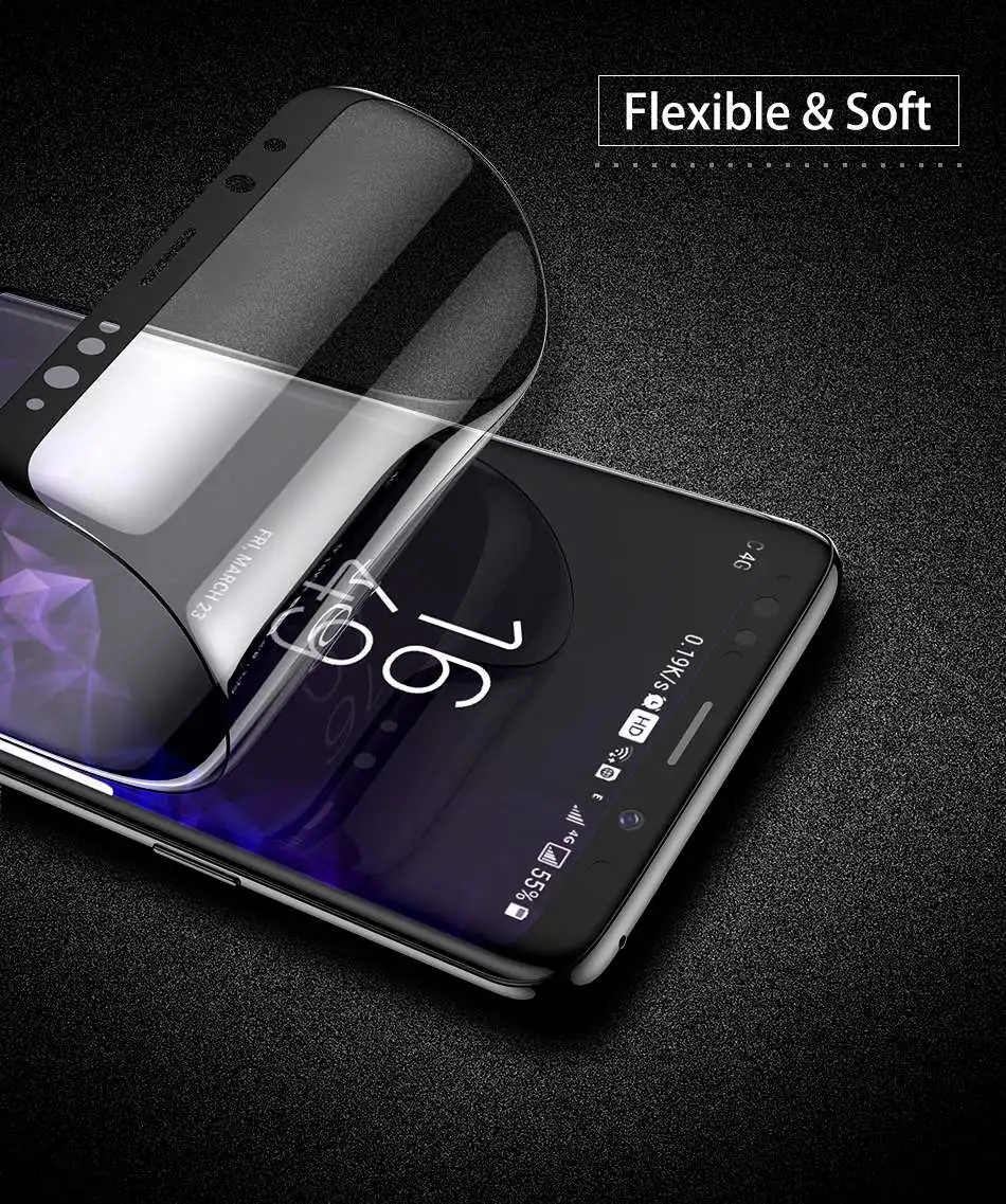 FLOVEME Защита экрана для samsung S10 Plus S10e S9 S8 Plus полное покрытие мягкая защитная пленка для samsung Galaxy S9 S8 Note 9 8
