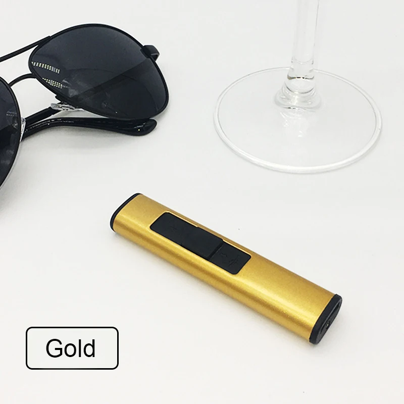 Мини Портативный двойной боковой зажигания прикуриватель легкий вес USB электронный зажигалка без газа Зажигалка новая плазменная дуга Зажигалка зажигалки зажигалка usb