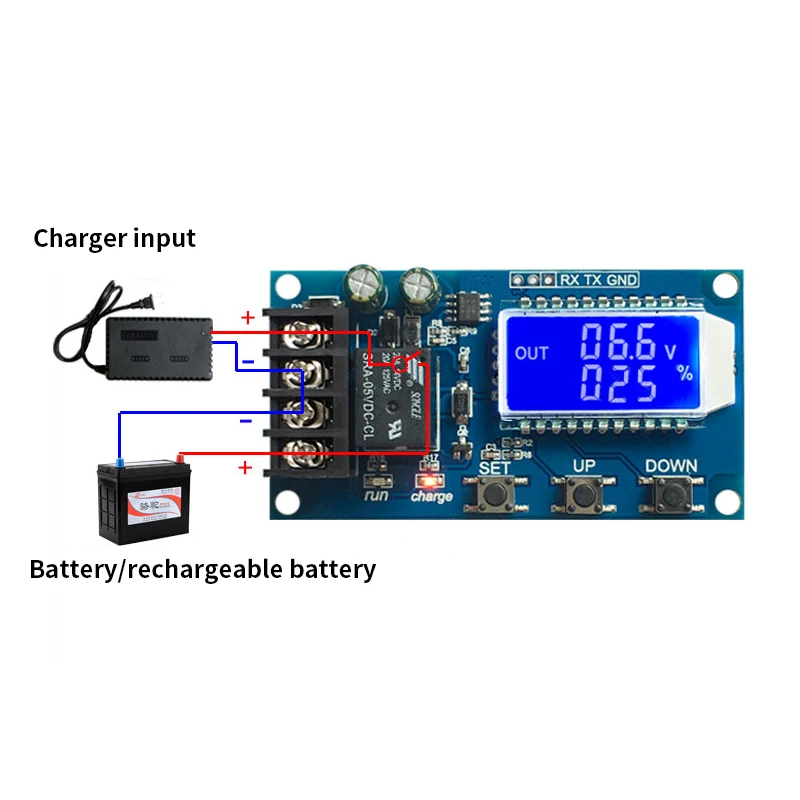 

5pcs/lot 10A 6-60V Battery Charger Control Module Overcharge Protection Control Switch Integrated Circuits